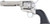 4.75" WHITE/SILVER CROSS BLACKCIMARRON HOLY SMOKER 357MAG FS 