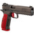 Dan Wesson DWX Optic Ready Pistol 9mm 4.95 in. Black/Red Grips 10+1 rd.
