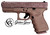 GLOCK 23 40SW ROSE GOLD GLITTER GUNZ