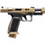 Canik TTI Combat Pistol 9mm 4.6 in. Bronze Mecanik Optic 18 rd.