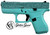 GLOCK 42 380ACP 3.25 GLITTER GUN MALIBLUE