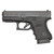Glock 36 Gen 3 Subcompact Handgun .45 ACP 6/rd Magazines (2) 3.78" Barrel Black Austria REFURBISHED