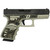 Glock 19 Gen 3 "American Made-Farm" Compact Handgun 9mm Luger 15rd Magazines(2) Nickel Finish 4" Barrel Austria