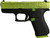 GLOCK 43X 9MM GLITTER GUNZ ZOMBIE GREEN GLOCK 43X 9MM GLITTER GUNZ ZOMBIE GREEN
