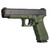 Glock 34 Gen 4 MOS Competition Handgun 9mm Luger 10/rd Magazines (3) 5.3" Barrel OD Green Frame with Black Slide Austria
