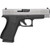 Glock 48 Compact Handgun 9mm Luger 10/rd Magazines (2) 4.17" Barrel Black Frame Silver Slide USA REBUILT