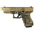 Glock 19 Gen3 Compact "Trump Edition" Handgun 9mm Luger 15rd Magazines 4.6" Threaded Barrel Austria