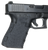 Talon Grips 104G Adhesive Grip  Compatible w/Glock Gen1-3 19/23/25/32/38, Black Textured Granulate