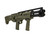 Standard Manufacturing DP-12 Pump Shotgun - ODG | 12ga | 18 7/8" Double Barrel | 14rd | Ambidextrous safety and slide release