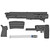 Maxim Defense PDX Complete Upper Kit For AR15 - Black | 5.56NATO | 5.5" Barrel | Hate Brake | SCW PDW Brace