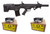 Armelegant BLP-M12 Semi Automatic Shotgun - Black | 12ga | 18.5" Barrel Bundled w/ TWO Black Aces Tactical 12ga Buckshot 2.75 inch Shotgun Shells - 9 pellets | 00 Buck | 1425 fps | Zinc coated steel casing | 1 Case (10 boxes/250rds)