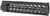 Midwest Industries Gen2 Two Piece Free Float AR15 Handguard - Black | Mid Length | M-LOK