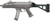 SB Tactical SBT EVO Pistol Stabilizing Brace - Black | CZ Scorpion Compatible | Side Folding | CZ Adapter