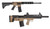 ATI OMNI HYBRID MAXX P3P AR Rifle - FDE | 5.56 NATO | 16" barrel | 10" M-LOK Bundled w/ One ATI Bulldog Bullpup Semi-Auto Shotgun - Tan | 12ga | 18.5" Barrel | Ported Barrel Shroud