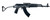 Pioneer Arms Sporter Elite AK-47 Rifle - Black | 7.62x39 | 16" Barrel | 30rd | Polymer Furniture | Side Folding Stock | w/ Built-in Optic Rail