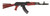 Kalashnikov USA KR103RW AK-47 Rifle - Red | 7.62x39 | 16.3" Chrome Lined Barrel | Laminate Stock & Handguard | Muzzle Brake
