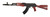 Kalashnikov USA KR103RW AK-47 Rifle - Red | 7.62x39 | 16.3" Chrome Lined Barrel | Laminate Stock & Handguard | Muzzle Brake