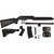 Black Aces Tactical Pro Series M Semi-Auto Shotgun - Black | 12ga | 18.5" Barrel | TACTICAL KIT - ASSEMBLY REQUIRED