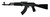 Pioneer Arms Forged Trunnion Sporter Elite AK-47 Rifle - Black | 7.62x39 | 16" Barrel | 30rd | Polymer Furniture | w/ Built-in Optic Rail