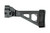 SB Tactical SBT5A Pistol Stabilizing Brace - Black | HK Pistol Compatible  | Side Folding | MP5 Aluminum Adapter w/ QD socket