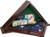 HOLDS LRG HANDGUN & VALUABLESPSP CONCEALMENT PATRIOT FLAG 
