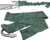 MULTI-GREEN 52" LONGREMINGTON GUN SACK W/SILICONE 