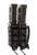 High Speed Gear 162R00BK TACO X2R Mag Pouch Double Black Polymer Belt MOLLE Belts 2" Wide Compatible w/ Rifle