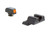 Trijicon HD XR Night Sight Set - Orange Front Outline for Glock Models 17 17L 19 22 23 24 25 26 27 28 31 32 33 34 35 37 38 39