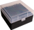 Berry's 25338 Ammo Box  Clear/Black Polypropylene 100rd