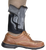 DeSantis Gunhide 014PCX7Z0 Die Hard Rig  Ankle Black Leather/Sheepskin Ankle Fits S&W M&P Shield 9/40 Right Hand