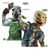 Birchwood Casey 35638 Darkotic Primal Cut Zombie Butcher/Lawyer Hanging Paper All Firearms 12" x 18" Impact Enhancement Splatter 8 Targets
