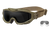 Wiley X SP29T Spear Goggles Smoke Gray Lens Polycarbonate Tan Frame