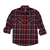 Hornady Gear 32193 Flannel Shirt  Large Red/Black/Gray,  Cotton/Polyester, Relaxed Fit Button Up