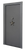 SnapSafe 75421 Vault Door Premium Dark Gray 81" High 12 Gauge Steel
