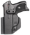 Mission First Tactical HRULC9AIWBABL Appendix Holster IWB/OWB Black Polymer Belt Clip Fits Ruger EC9/EC9s/LC9/LC9s Ambidextrous