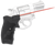 Crimson Trace 0119501 Lasergrips  Fits Ruger SP101, Red Laser 633nM Wavelength 5mW Output, Black Polymer