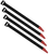 Magpul MAG1442BLK DAKA Gear Straps Black/Red 12" Long 4 Pack
