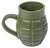 Caliber Gourmet CBGM1043 Caliber Gourmet Grenade Mug Green Ceramic Grenade