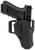 Blackhawk 410200BKR T-Series L2C Light Bearing OWB Black Polymer Belt Clip Compatible w/Glock 17/19/22/23/31/32/45/47 Right Hand
