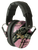 Walker's GWPFPM1PKMO Pro Low Profile Passive Muff 22 dB Over the Head Mossy Oak/Pink Polymer