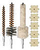 Real Avid AVAR15BC Brush Combo  5.56mm/223 Rem AR-15 Firearm 8-32" Thread 4 Per Pack