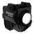 iProtec IPRSPS0003 RM185LSR Rail-Mount Firearm Light with Red Laser  Black 185 Lumen White Light