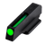 TruGlo TGTG131RT1 TFO  Green/Tritium/Fiber Optic Front Sight-Green/Tritium/Ruger SR9/SR9c
