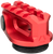 Strike Industries ARPSARED Picatinny Stock Adapter  Red Anodized for AR-Platform
