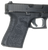 Talon Grips EV02R Adhesive Grip  Textured Black Rubber, Fits Compact Glock Gen 5 (19, 23, etc.)