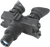 ATN NVGONVG72W NVG7-2W  Night Vision Goggles Matte Black 1x26mm Generation 2+ White Phosphor, 50-57 Ip/mm Resolution