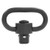 GROVTEC SWIVEL 1.25 HVY DTY PUSH BUTTON BLK