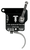 TriggerTech R7LSBS13TBC Special  Single-Stage Traditional Curved Trigger with 1-3.50 lbs Draw Weight for Remington 700 Left