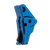 Tyrant CNC TDGTRIG34BLUEBLACK I.T.T.S  Blue/Black Fits Glock Gen3-4
