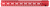 Strike STRIKERAIL Strike Rail  AR-15 Red Aluminum 17" M-LOK